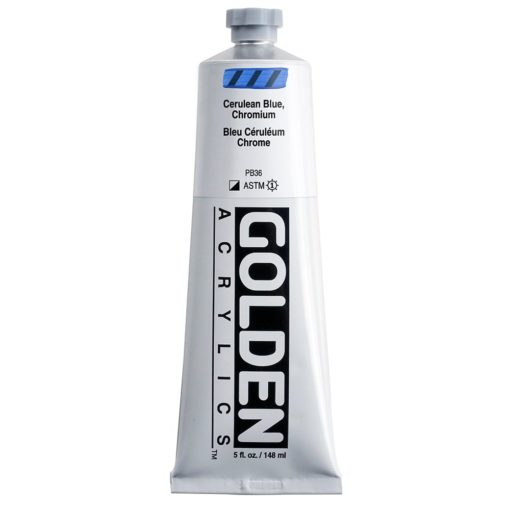 Golden Heavy Body Acrylic 148ml 1050-3 Cerulean Blue Chromium S7