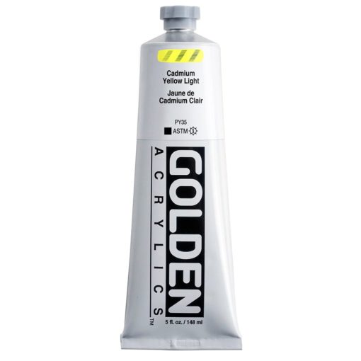 Golden Heavy Body Acrylic 148ml 1120-3 Cadmium Yellow Light S7