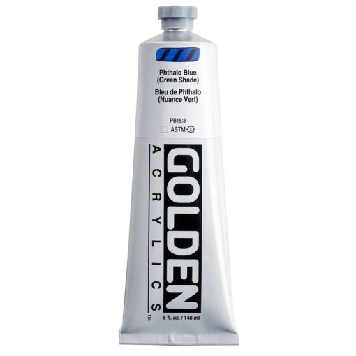 Golden Heavy Body Acrylic 148ml 1255-3 Phthalo Blue Green Shade S4