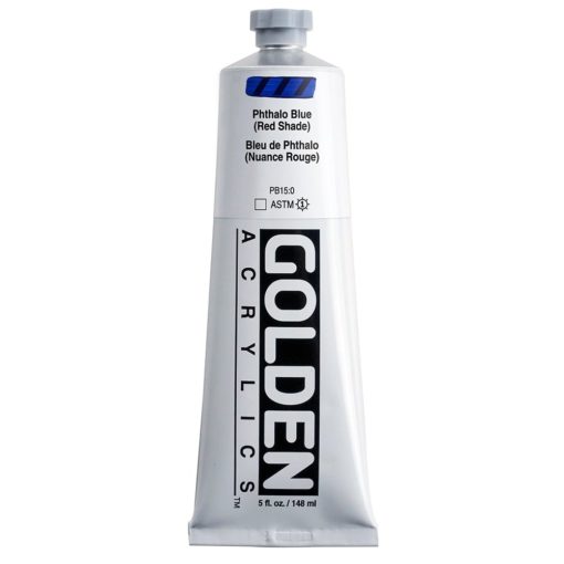 Golden Heavy Body Acrylic 148ml 1260-3 Phthalo Blue Red Shade S4