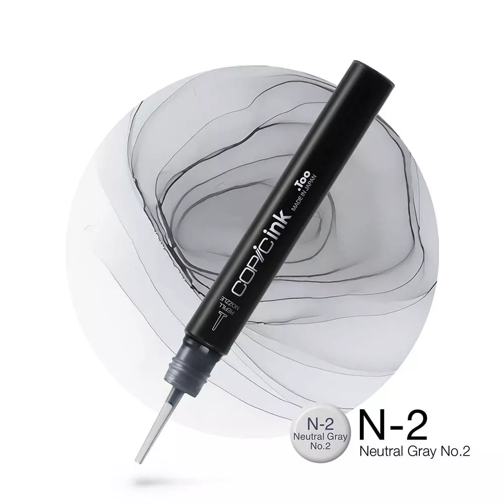 Copic Ink 12ml - N2 Neutral Gray No.2