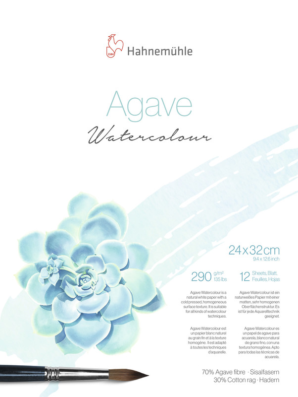 Hahnemühle Agave Watercolour 290gr. 24x32 625401