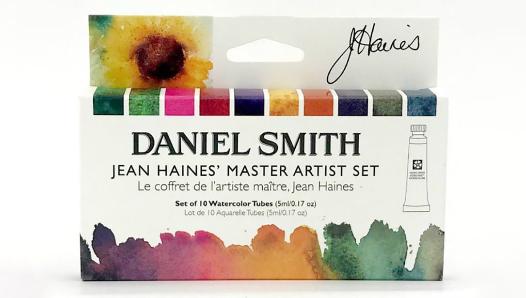 Daniel Smith Extra fine Watercolors 5 ml Tubes - Jean Haine`s Master Artist Set - 10 Tubes