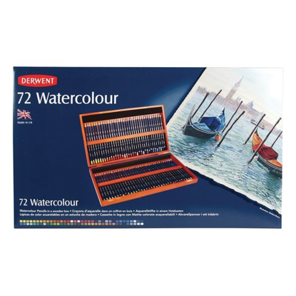 Derwent Watercolour set 72 treskrin