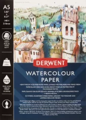 Derwent Watercolour paper A5 300 gr.