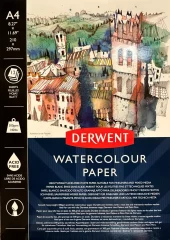 Derwent Watercolour paper A4 300 gr.