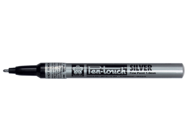 Sakura Pen Touch - F 1,0mm Sølv