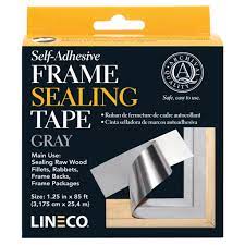 Lineco Self-Adhesive Frame Sealing Tape White