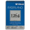 Fabriano 1264 Spiral Black 200g A5 20ark