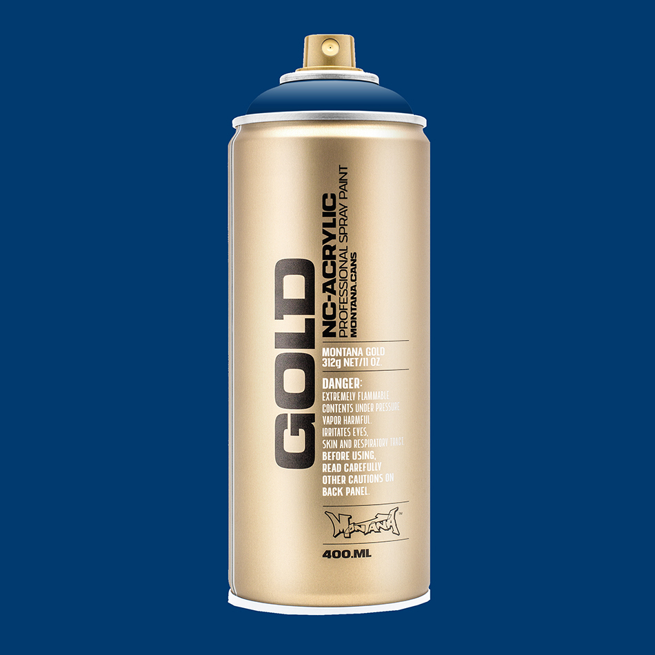 Montana GOLD Acrylic Spray 400ml G5080 Ultramarine