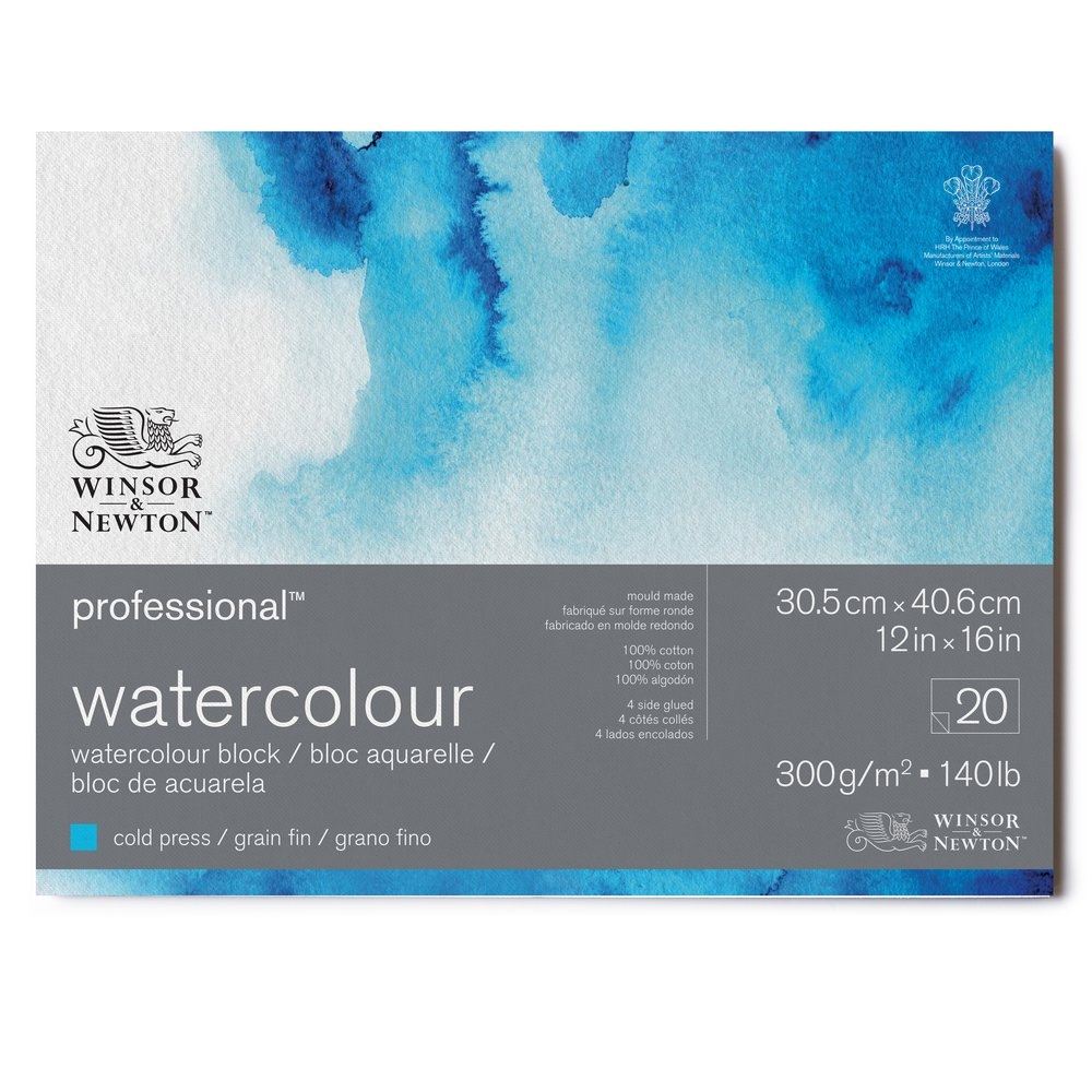 W&N Watercolour Pad Premium 31x41 Cold Pressed