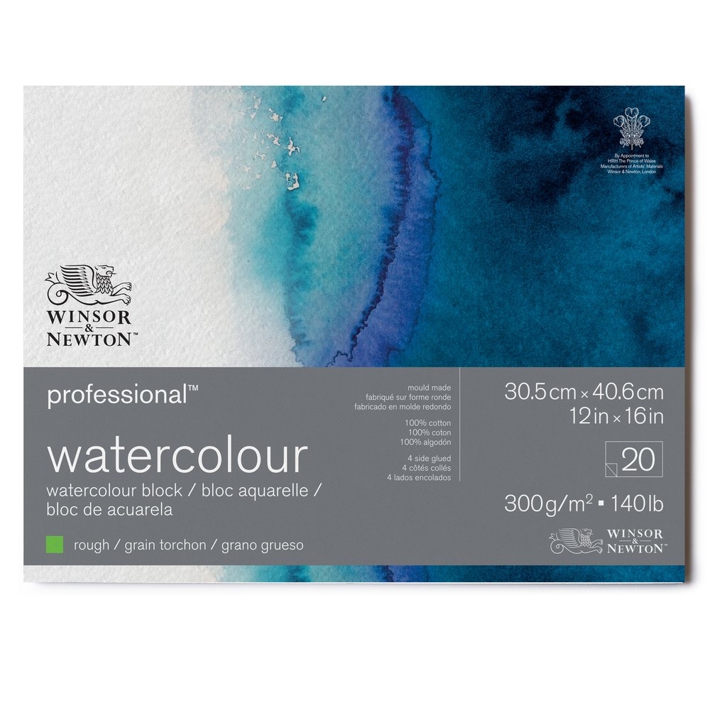 W&N Watercolour Pad Premium 31x41 Rough