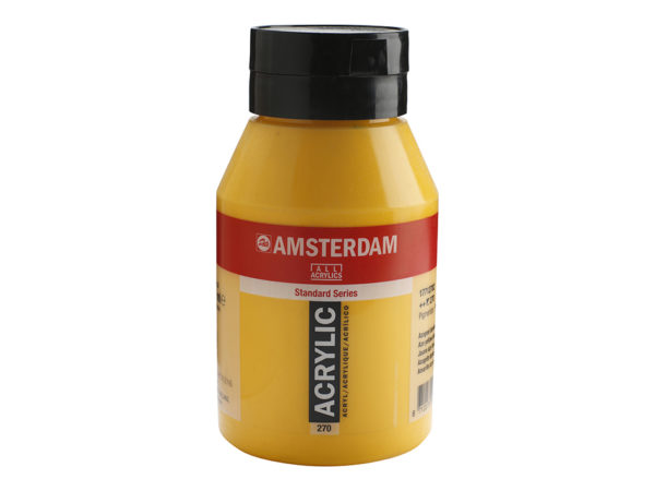Talens Amsterdam Acrylic 1000 ml 270 Azo Yellow Deep