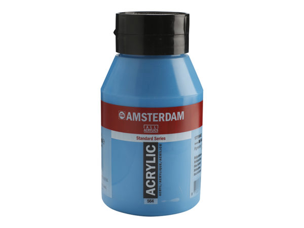 Talens Amsterdam Acrylic 1000 ml 564 Brilliant Blue