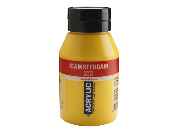 Talens Amsterdam Acrylic 1000 ml 269 Azo Yellow Medium