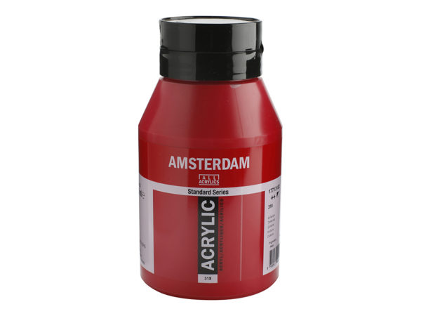 Talens Amsterdam Acrylic 1000 ml 318 Carmine