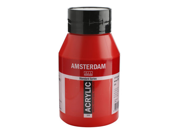 Talens Amsterdam Acrylic 1000 ml 315 Pyrrole Red