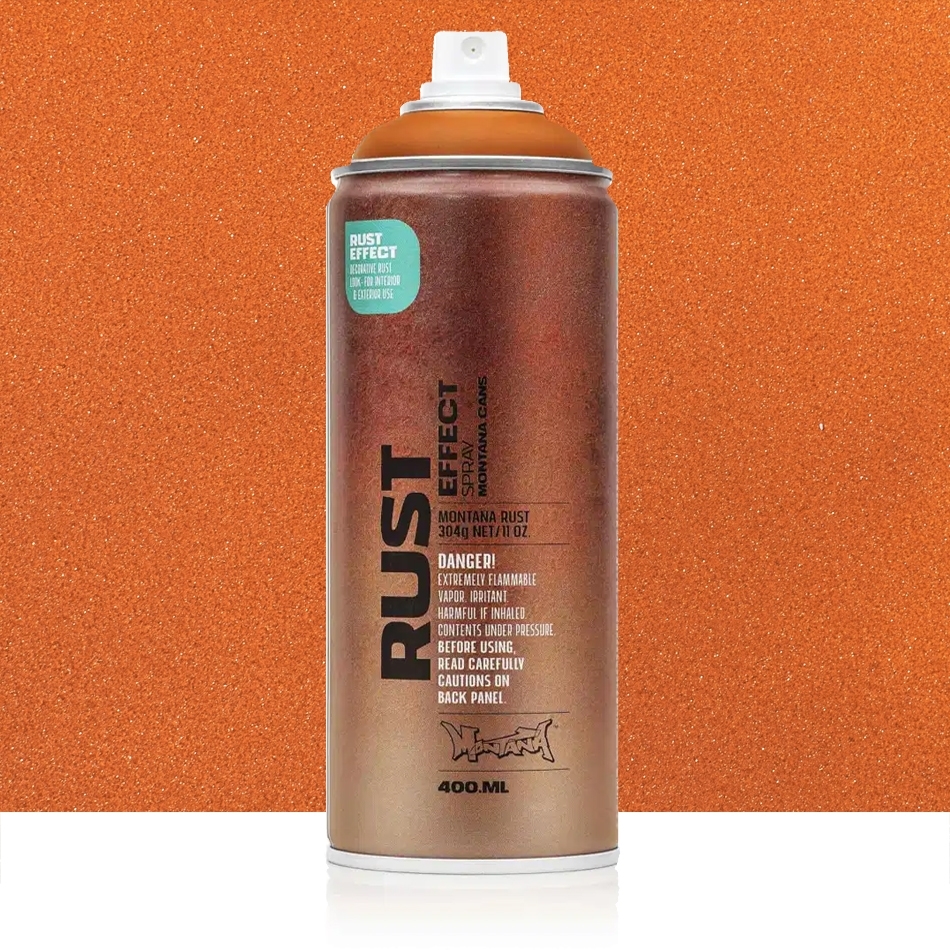 Montana Effect Acrylic Spray 400ml Rust Orange