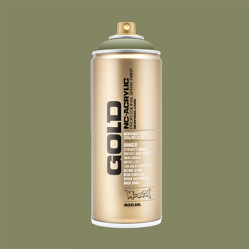 Montana GOLD Acrylic Spray 400ml CL6410 Manila Green