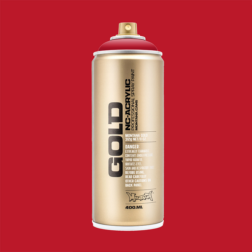 Montana GOLD Acrylic Spray 400ml G3040 Ketchup
