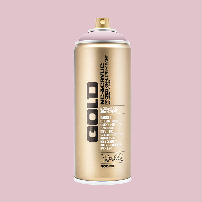 Montana GOLD Acrylic Spray 400ml G4000 Pale Pink