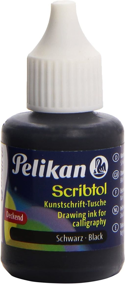 Pelikan Scribtol Drawing Ink for Calligraphy 30 ml Black