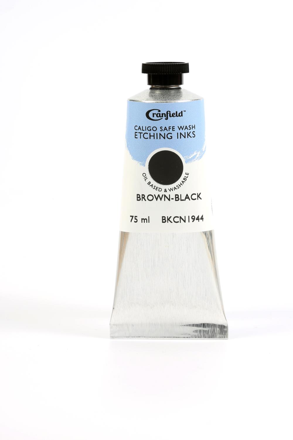 Caligo Safe Wash Etching Ink Brown-Black - 75 ml