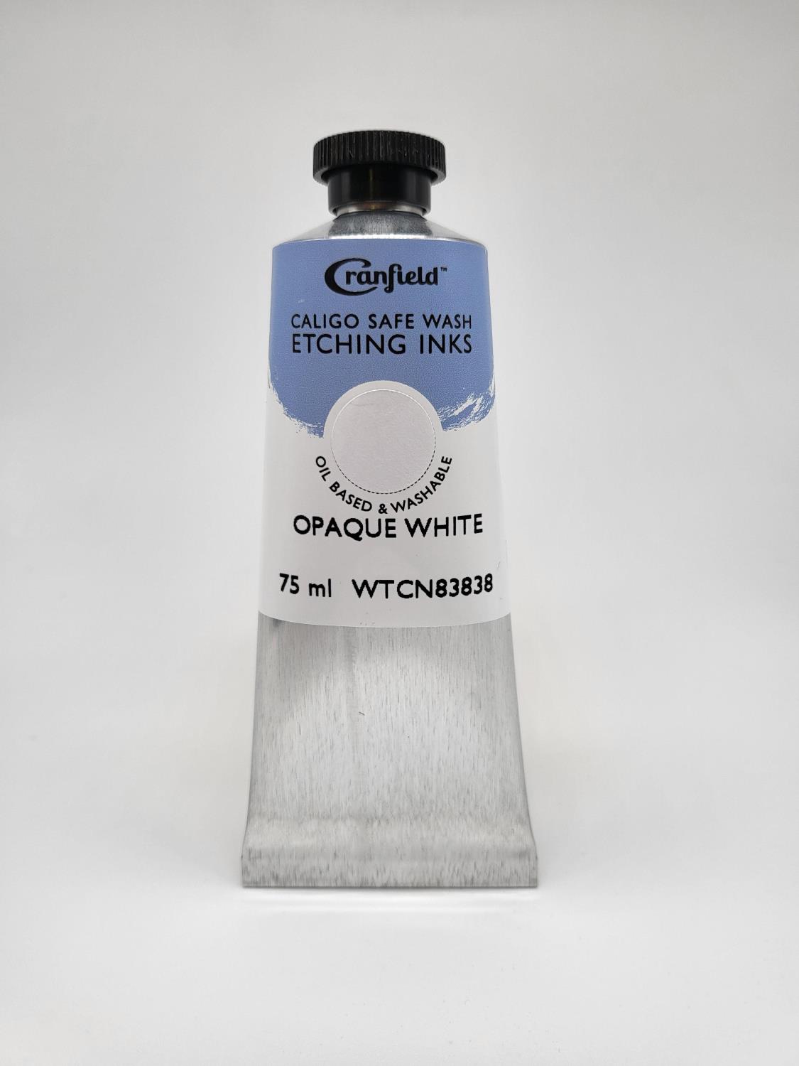 Caligo Safe Wash Etching Ink Opaque White - 75 ml