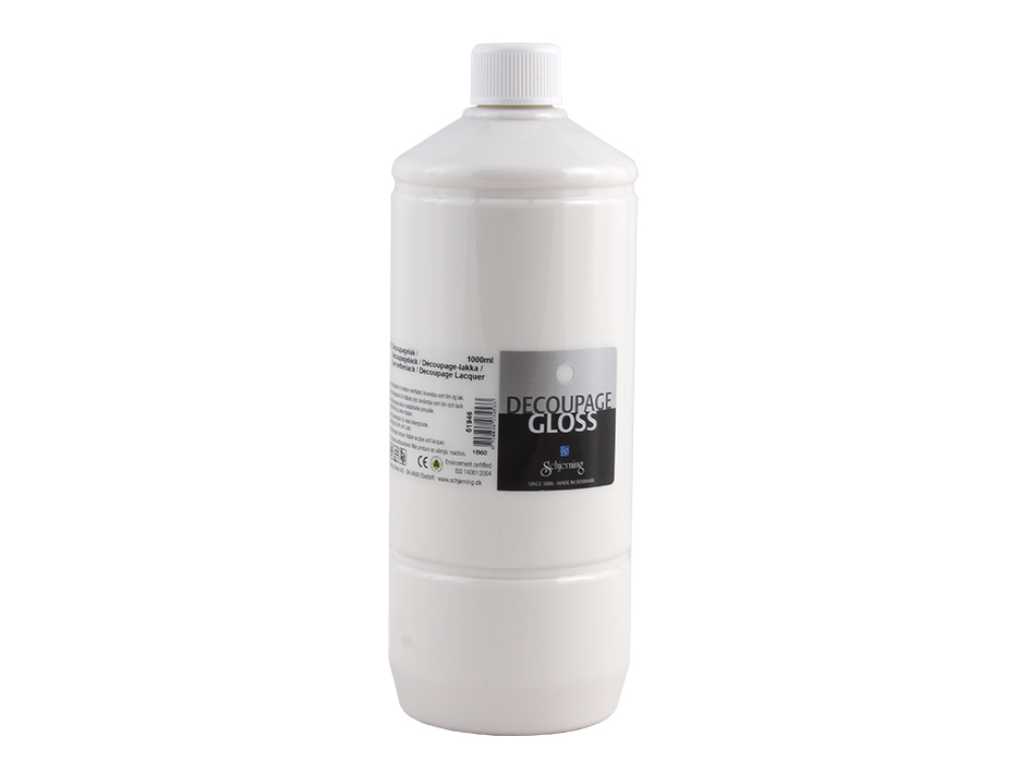 Schjerning Decoupage 1 liter – Gloss/Blank