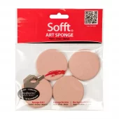 Sofft medium svamp for PanPastel Rund