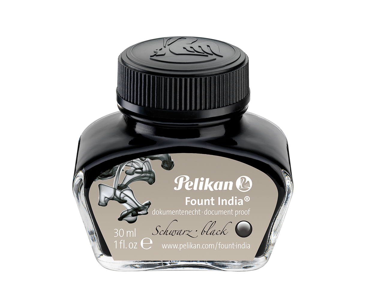 Pelikan 4001 30 ml Fount India Black