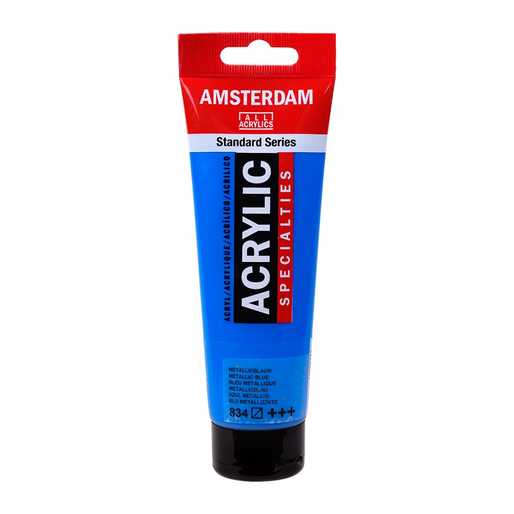 Talens Amsterdam Acrylic 120 ml 834 Metallic Blue