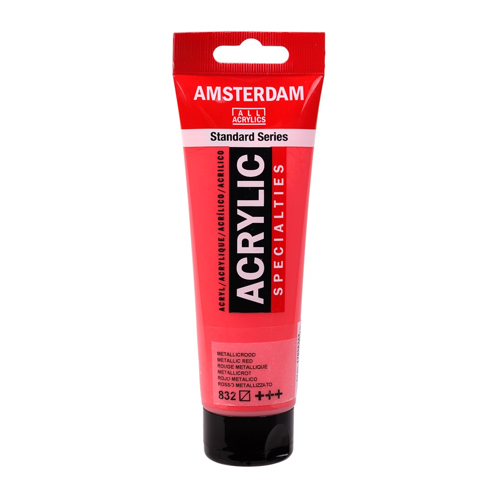 Talens Amsterdam Acrylic 120 ml 832 Metallic Red