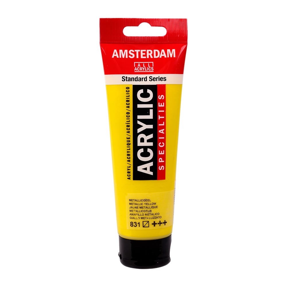 Talens Amsterdam Acrylic 120 ml 831 Metallic Yellow
