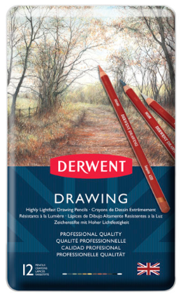 Derwent Drawing set 12