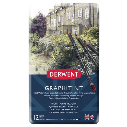 Derwent Graphitint Fargeblyanter set 12