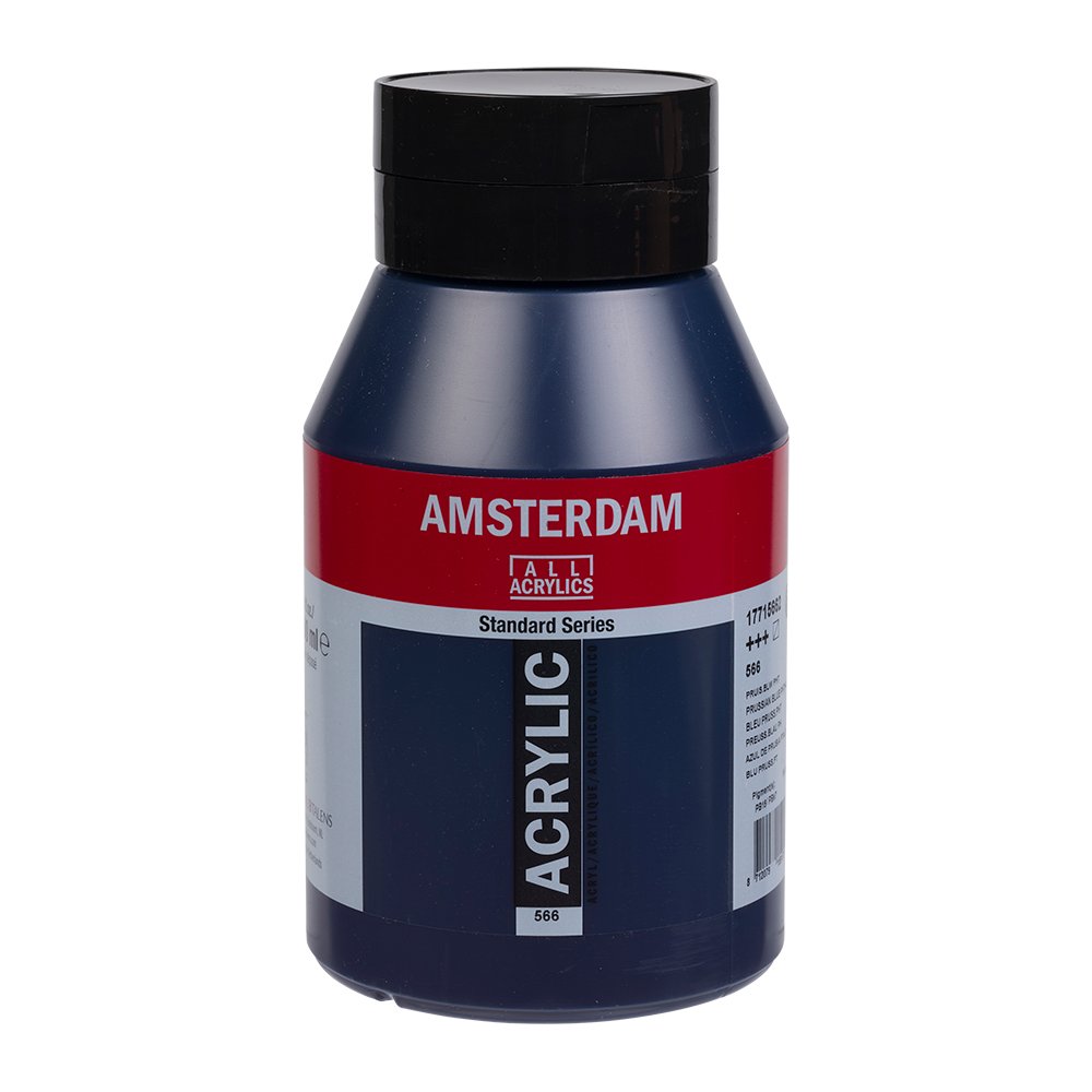 Talens Amsterdam Acrylic 1000 ml 566 Prussian Blue