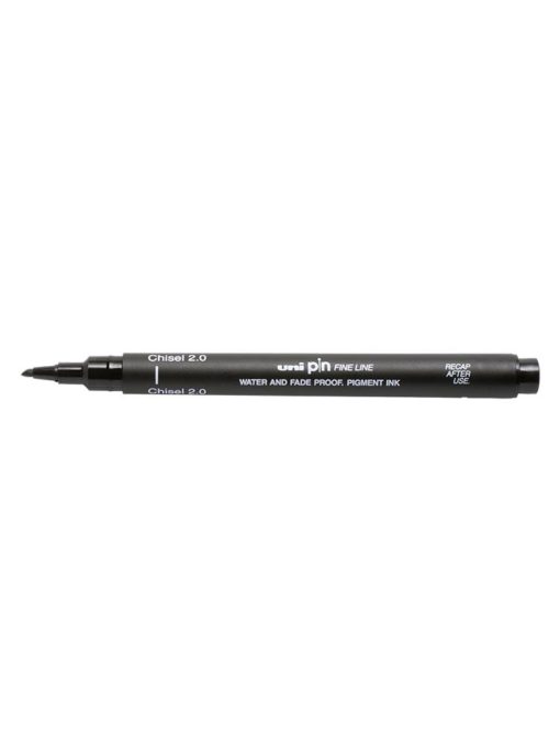 Uni-Pin Fineline Chisel 2,0 black