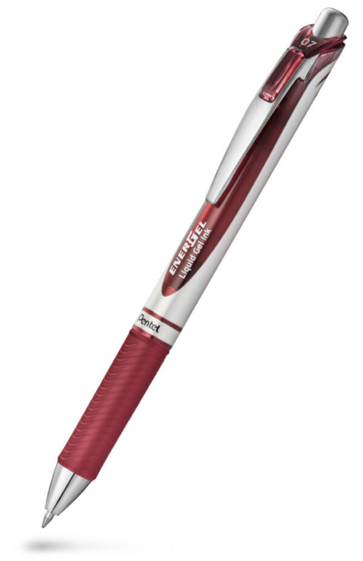 Pentel EnerGel rollerball 0,7 Bordeaux