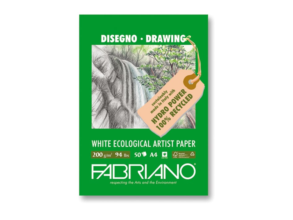 Fabriano Drawing Eco Artist paper 200gr. A4