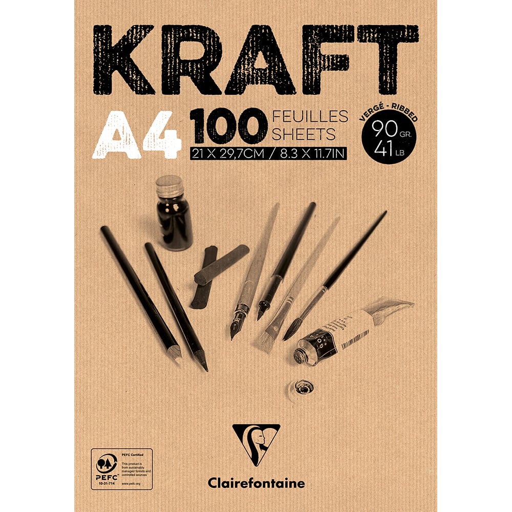 Clairefontaine Kraft 90 gr. A4
