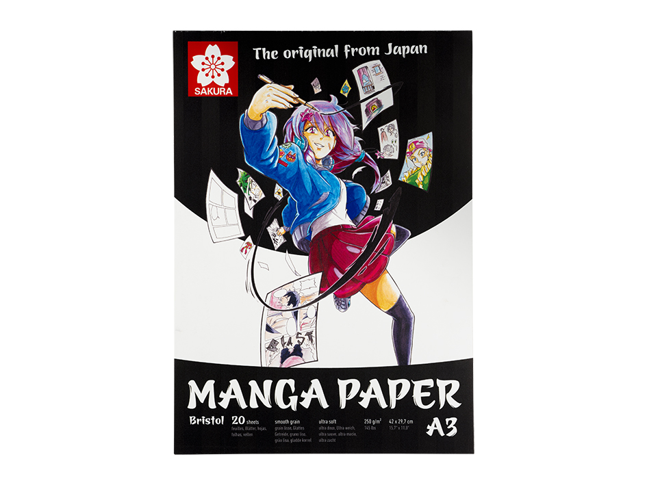 Sakura Manga Paper 250gr. A3 20 ark