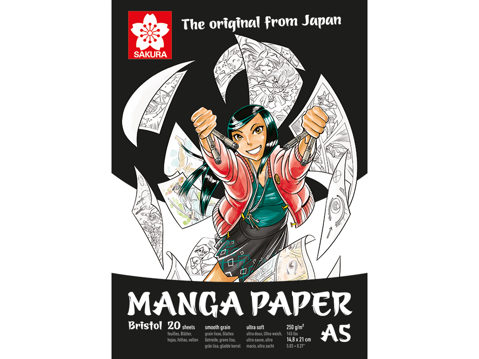 Sakura Manga Paper 250gr. A5 20ark