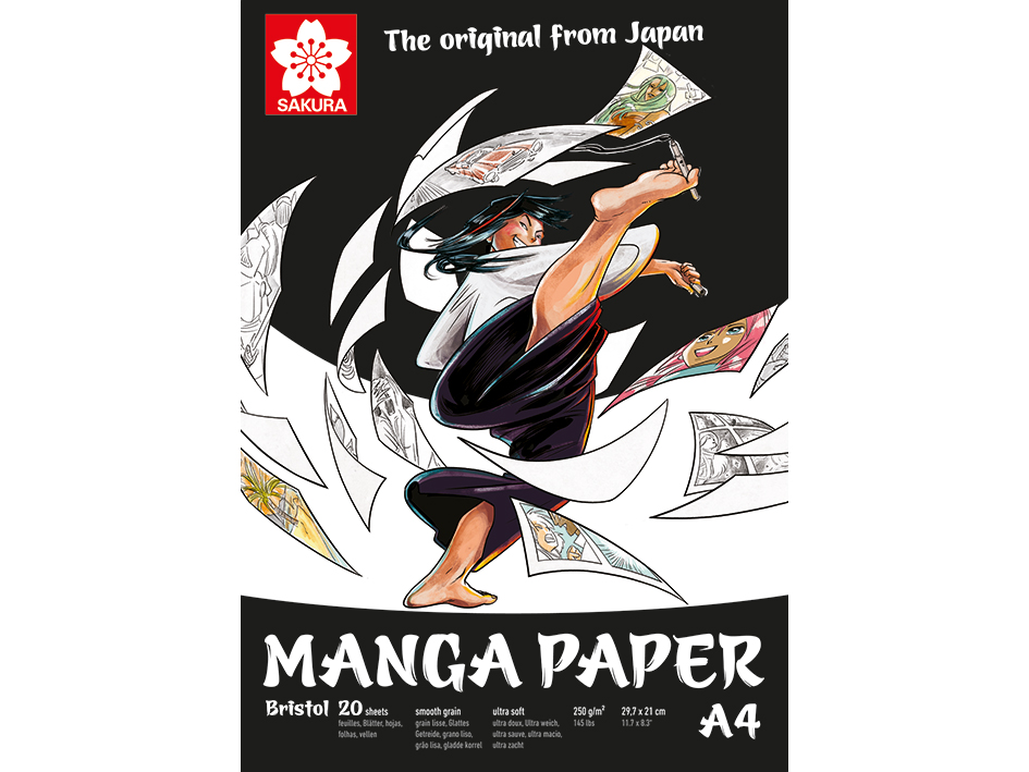 Sakura Manga Paper 250gr. A4 20ark