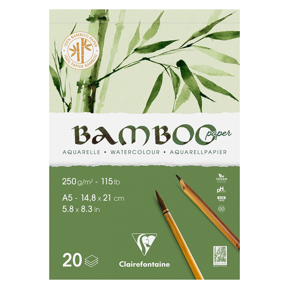 Clairefontaine Bamboo Watercolour 250gr. 54