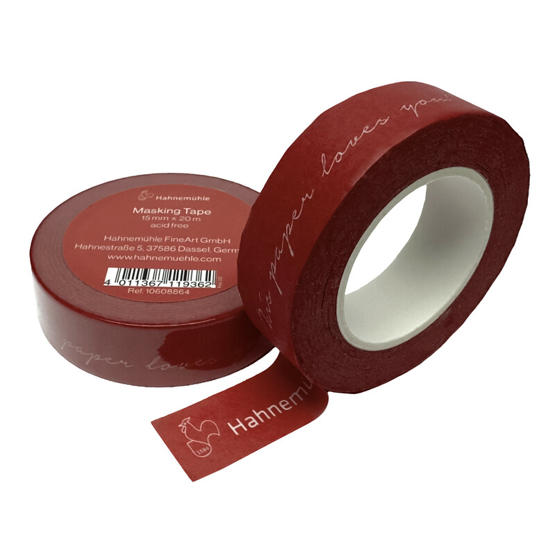 Hahnemühle Masking Tape 15mm x 20m red