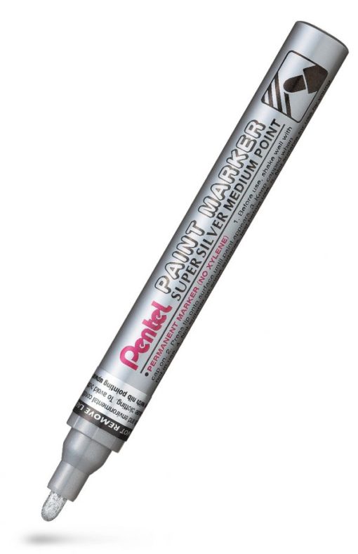 Pentel Paint Marker MMP10-Z Silver 2,3mm