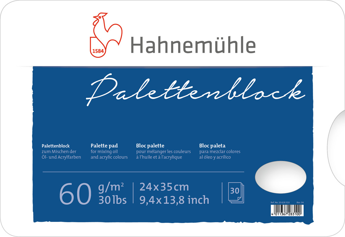 Hahnemühle Palett Pad 60gr. 24x32 628310