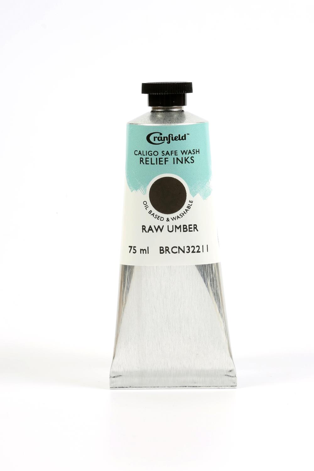 Caligo Safe Wash Relief Ink Raw Umber - 75 ml