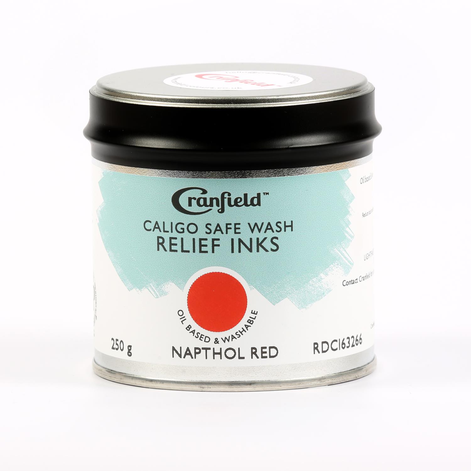 Caligo Safe Wash Relief Ink Napthol Red - 250 gr